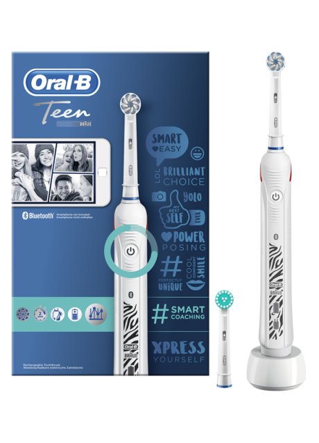 ORALB POWER SMART TEEN WHITE