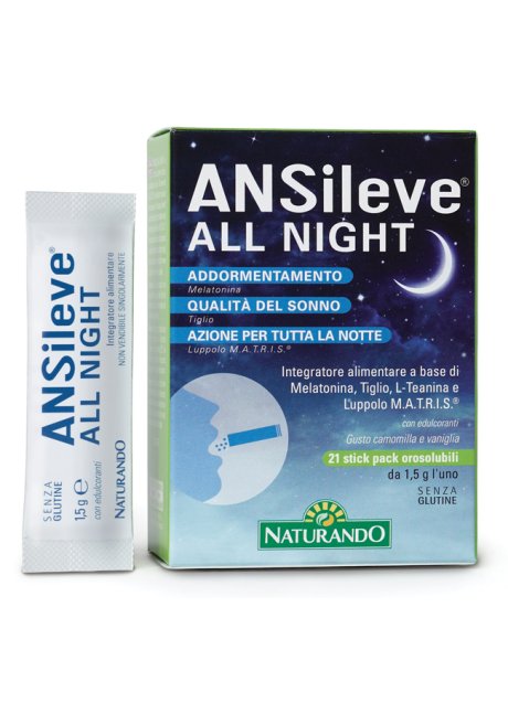 ANSILEVE ALL NIGHT 21STICK PAC