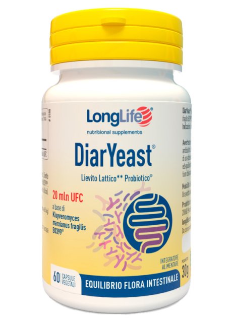LONGLIFE DIARYEAST 60CPS VEG