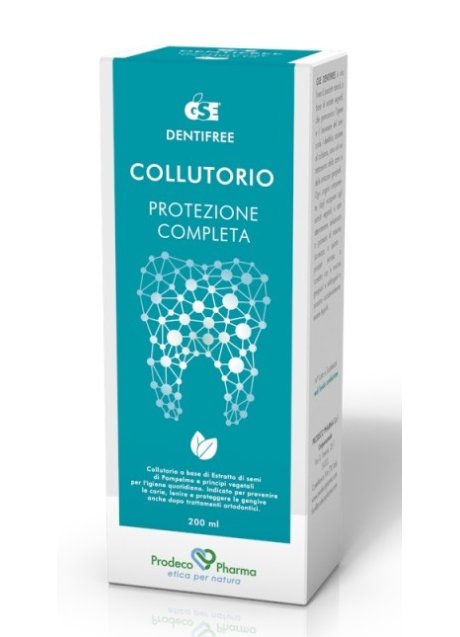 GSE DENTIFREE COLLUTORIO 200ML GSE DENTIFREE COLLUTORIO 200ML