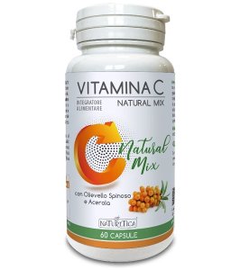 VITAMINA C NATURAL MIX 60CPS