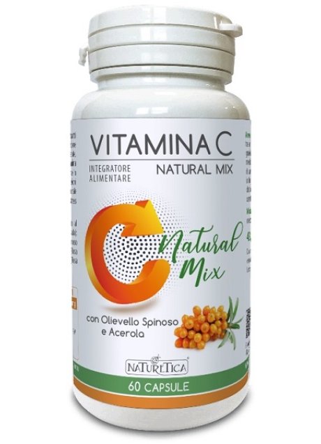 VITAMINA C NATURAL MIX 60CPS