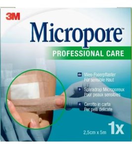 MICROPORE SURG T M5X25MM DI