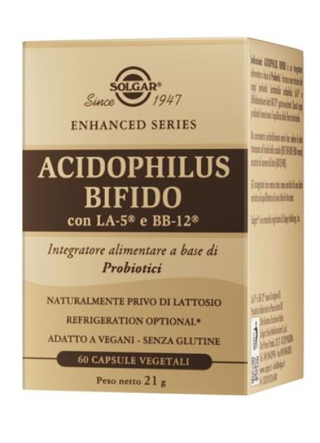 ACIDOPHILUS BIFIDO 60CPS SOLGAR