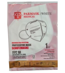 MASCHERINA PARMASK MEDICAL FFP2 WHITE 10 PEZZI