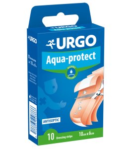 BENDA LAVABILE DA TAGLIARE URGO AQUA PROTECT 10 X 6 CM 10 PEZZI