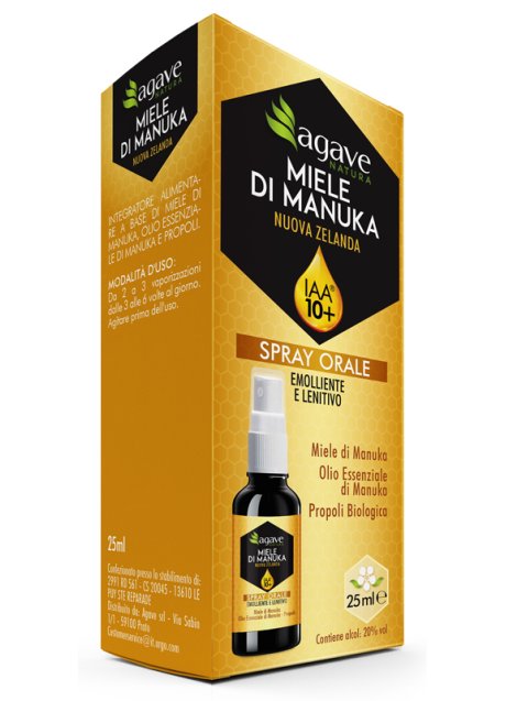 AGAVE NATURA SPRAY ORALE IAA 1