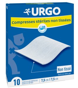 URGO CPR STER COT 7,5X7,5 10PZ