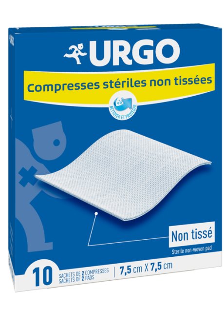 URGO CPR STER COT 7,5X7,5 10PZ