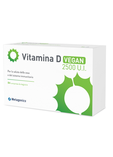 VITAMINA D 2500 IU VEGAN 84CPR