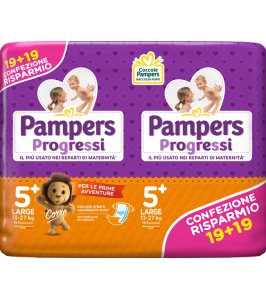PAMPERS PROGRESSI LARG 38PZ 0245