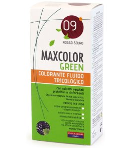 MAXCOLOR GREEN 09 ROSSO SCURO