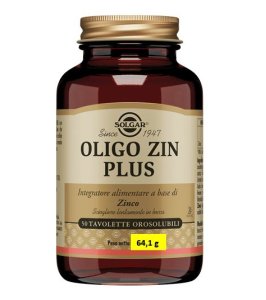 OLIGO ZIN PLUS 100TAV SOLGAR