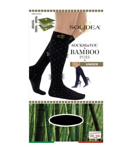 SOCKS FY BAMBOO POIS NERO L