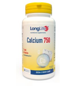 LONGLIFE CALCIUM 750MG 60TAV