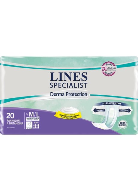 LINES SP DERM PAN MAXI M/L20PZ