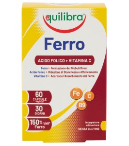 FERRO PIU' VIT C 60PRL
