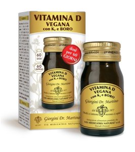 VITAMINA D VEGANA K2+BORO60PAS
