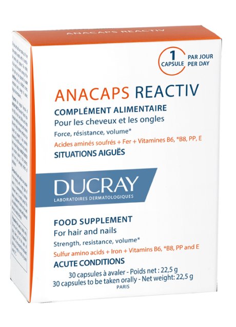 ANACAPS REACTIV CAPELLI 30CPS