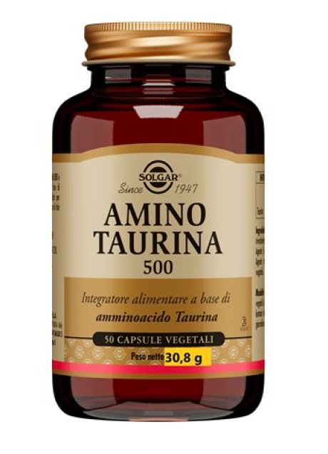 AMINO TAURINA 500 50CPS VEG SOLG