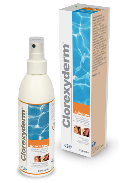 CLOREXYDERM SOL 200ML VET