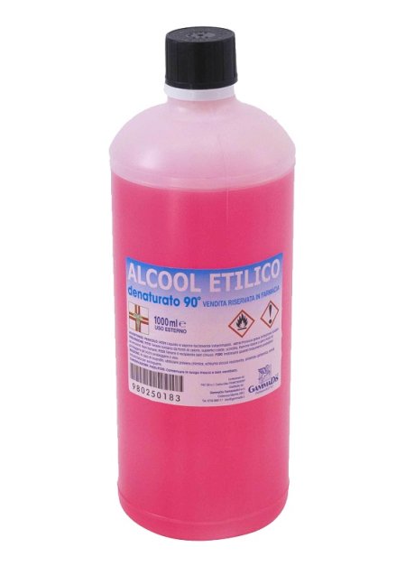ALCOOL ETILICO DENATURATO 90% 1L