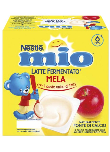 MIO MERENDA LATTE FERMEN.MELA 4X