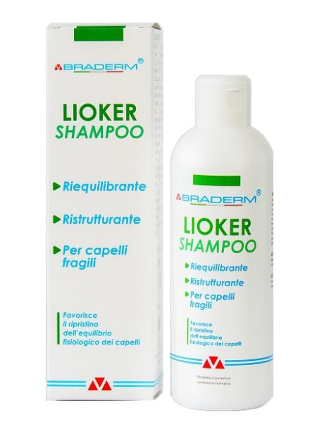 BRADERM LIOKER SHAMPOO 200ML