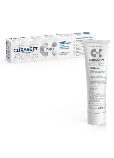 CURASEPT BIOSMALTO MOUSSE CARIE MENTA 50 ML