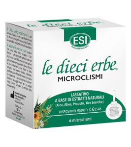 ESI LE DIECI ERBE MICROCLISMI 6 PEZZI