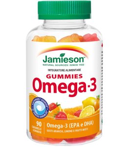 JAMIESON OMEGA 3 GUMM 90CARAM