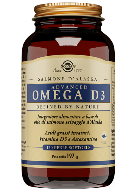 ADVANCED OMEGA D3 120PRL SOLGAR
