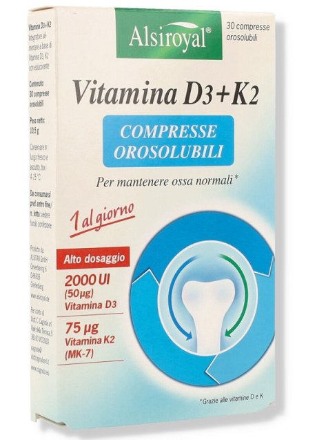 VITAMINA D3+K2 30CPR