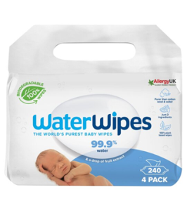 WATERWIPES SALVIETTE 4X60PZ