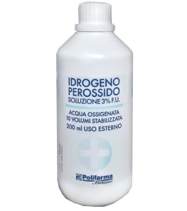 PEROSSIDO IDROGENO 3% 200M POLIF