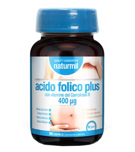 NATURMIL ACIDO FOLICO PLU90CPR