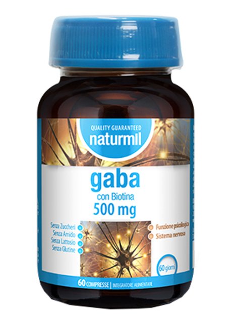 NATURMIL GABA 500MG 60CPR