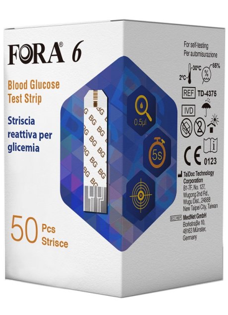 FORA6 STRISCE GLICEMIA 50PZ