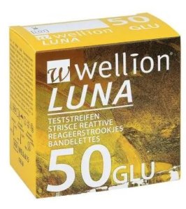 WELLION LUNA 50 STRIPS  GLICEM
