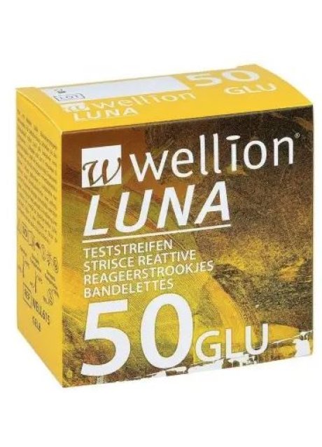 WELLION LUNA 50 STRIPS  GLICEM