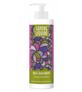 SAPONE ROSA BERGAMOTTO 250ML