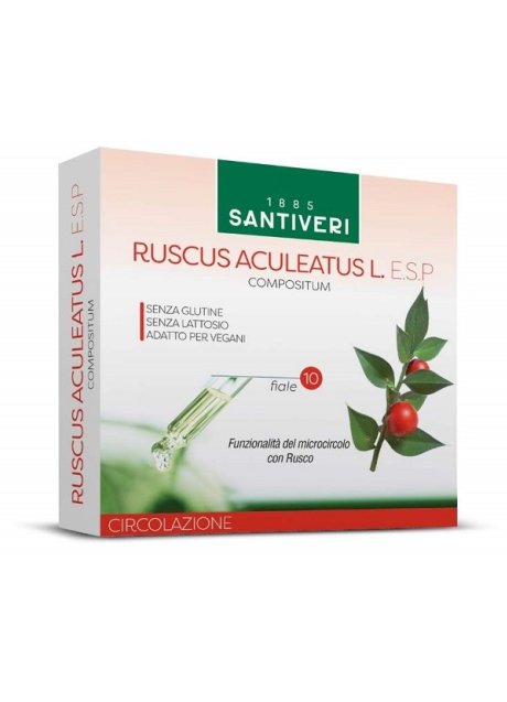 RUSCUS ACULEATUS L ESP 10FLX10ML