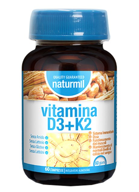 NATURMIL VITAMINA D3+K2 60CPR