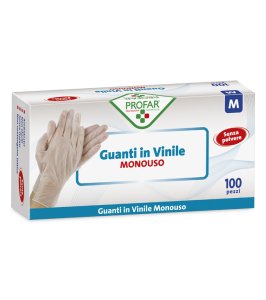 PROFAR GUANTI VINILE M 100PZ