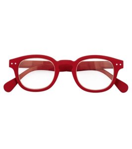 OCCHIALE DA LETTURA PREMONTATO CORPOOTTO HARVARD ROSSO +2,50DIOTTRIE