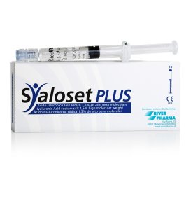 SIRINGA INTRA-ARTICOLARE SYALOSET PLUS ACIDO IALURONICO SALESODICO 1,5% AD ALTO PESO MOLECOLARE 4 ML