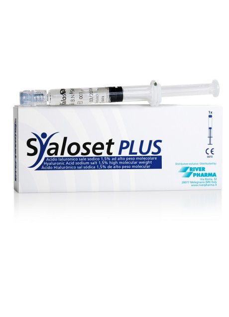 SIRINGA INTRA-ARTICOLARE SYALOSET PLUS ACIDO IALURONICO SALESODICO 1,5% AD ALTO PESO MOLECOLARE 4 ML