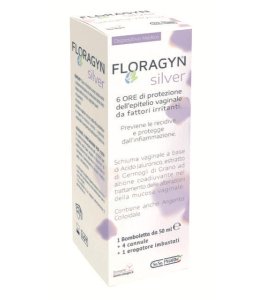 FLORAGYN SILVER SCHIUMA VAGINALE CON ARGENTO COLLOIDALE 50 ML