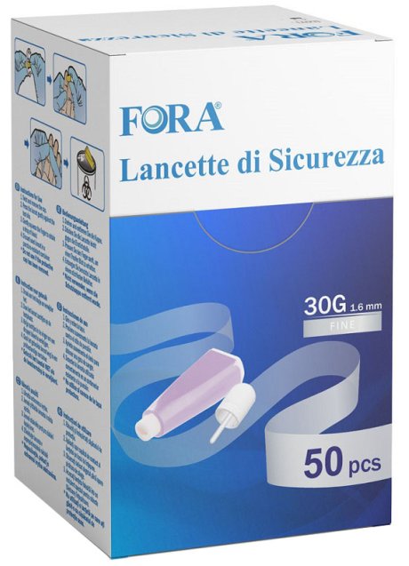 FORA SAFETY LANCET 50PZ