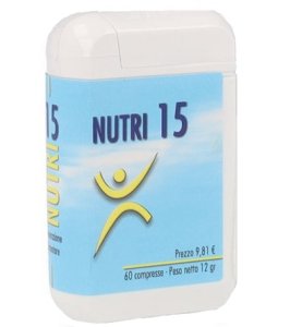 NUTRI 15 INTEG 60CPR 16,4G